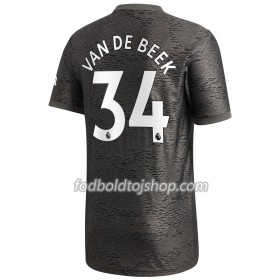 Manchester United Donny van de Beek 34 Udebanetrøje 2020-21 S/S